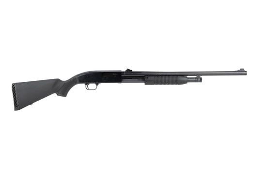 Mossberg Maverick 88 Field 12 gauge pump action shotgun features a 24 inch barrel